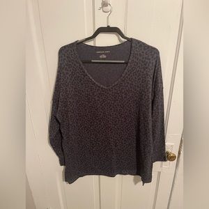 AE Super Soft Leopard Print Long Sleeve Top
